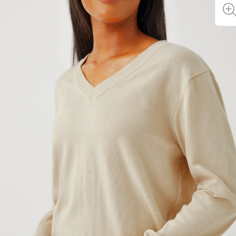 V Neck Pact Sweater